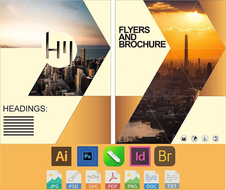 Graphic design work by Hamdan Ibne Muneer